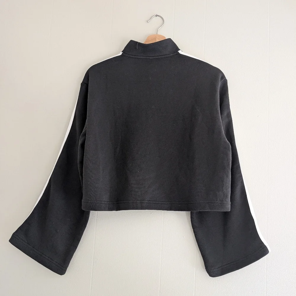 NWT Adidas Cropped Fleece - Picture 7 of 9